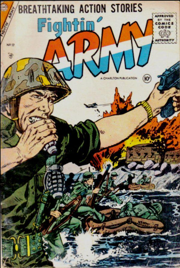 Fightin' Army #17 (1956) Comic Books Fightin' Army