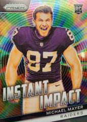 Michael Mayer #II-14 Football Cards 2023 Panini Prizm Instant Impact Prices