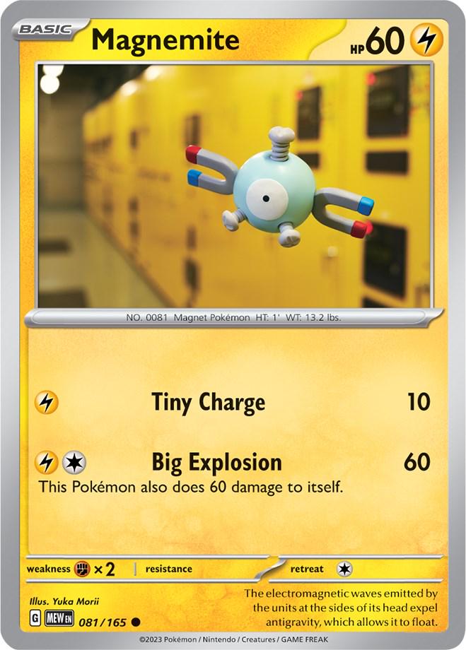 Magnemite #81 Pokemon Scarlet & Violet 151