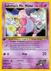 Sabrina's Mr. Mime [1st Edition] #94 Pokemon Gym Heroes Prices
