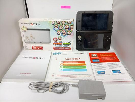 Nintendo 3DS XL Silver Mario & Luigi Limited Edition photo