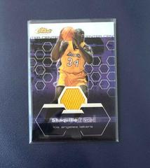 Shaquille O'Neal [Jersey] #147 Basketball Cards 2002 Finest Prices