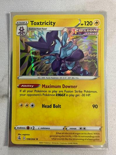 Toxtricity [Reverse Holo] #108 photo