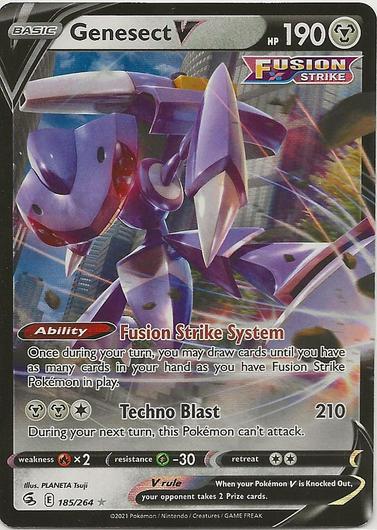 Genesect V #185 [HOLO] photo