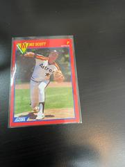 Mike Scott #60 Baseball Cards 1989 Score Superstars Prices