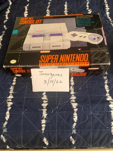 Super Nintendo System photo