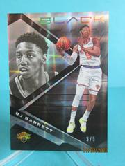RJ Barrett [Holo Gold] #25 Basketball Cards 2021 Panini Black Prices