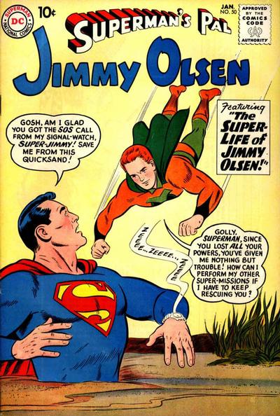 Superman's Pal, Jimmy Olsen #50 (1961) Comic Books Superman's Pal Jimmy Olsen