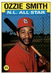 Ozzie Smith #704 Baseball Cards 1986 Topps Prices