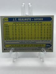 Back Of Card | J. T. Realmuto Baseball Cards 2022 Topps Silver Pack 1987 Chrome Series 2