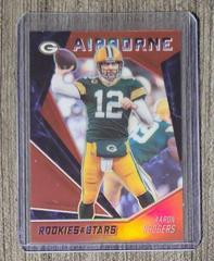 Aaron Rodgers [Red] #AB6 Football Cards 2020 Panini Rookies & Stars Airborne Prices
