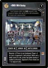OWO-1 With Backup [Limited] Star Wars CCG Theed Palace Prices