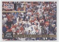1990 Replay - Giants End 49ers' Reign #342 Football Cards 1991 Pro Set Prices