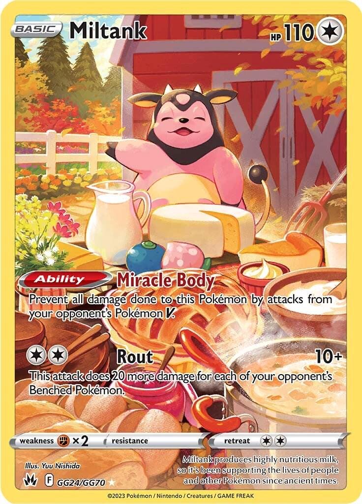 Miltank #GG24 Pokemon Crown Zenith