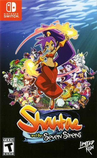 Shantae and the Seven Sirens Cover Art