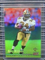 Ricky Williams [Refractor] Football Cards 1999 Stadium Club Chrome Preview Prices