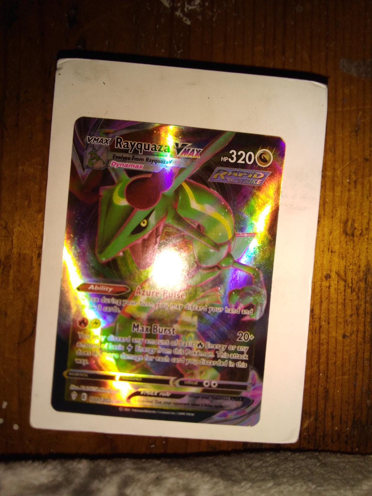 Rayquaza Vmax Ungraded Pokemon Evolving Skies