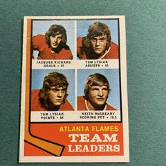 Flames Leaders Hockey Cards 1974 O-Pee-Chee Prices