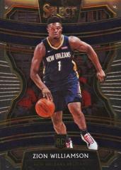 Zion Williamson Basketball Cards 2019 Panini Select Prices