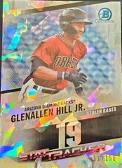 Glenallen Hill Jr [Atomic] #ST-7 Baseball Cards 2020 Bowman Chrome Stat Tracker Prices