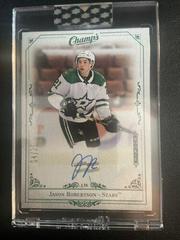 Jason Robertson [Green] Hockey Cards 2020 Upper Deck Clear Cut Champs Autographs Prices