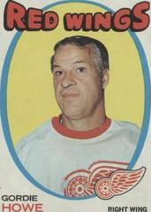 Gordie Howe #70 Hockey Cards 1971 Topps Prices