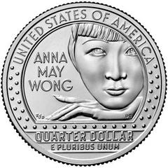 2022 S [ANNA MAY WONG PROOF] Coins American Women Quarter Prices