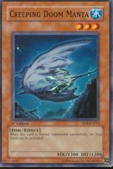 Creeping Doom Manta SD4-EN014 YuGiOh Structure Deck - Fury from the Deep Prices