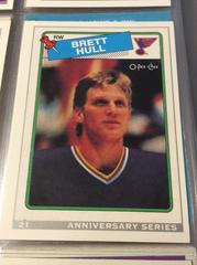 Brett Hull Hockey Cards 1992 O-Pee-Chee 25th Anniversary Inserts Prices