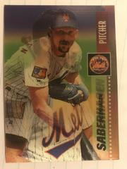 Bret Saberhagen #38 Baseball Cards 1995 Sportflix Prices