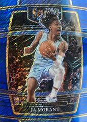 Ja Morant [Blue Shimmer] Basketball Cards 2021 Panini Select Prices