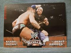 Randy Orton vs. Dusty Rhodes Wrestling Cards 2008 Topps WWE Ultimate Rivals Prices