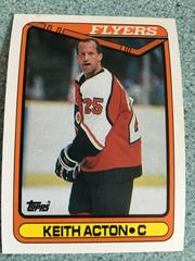 Keith Acton Hockey Cards 1990 Topps Prices