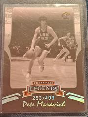 Pete Maravich #S41 Basketball Cards 2007 Press Pass Legends Prices