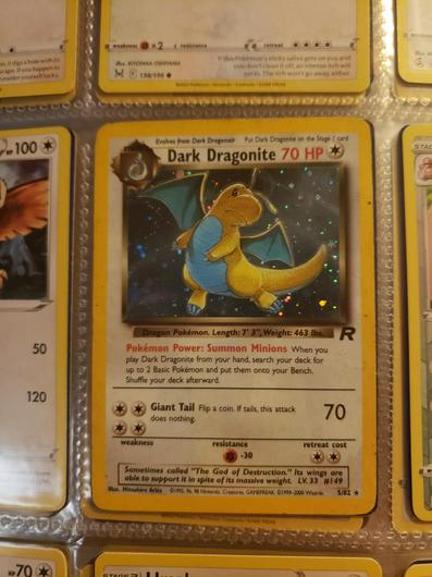 Dark Dragonite [Holo] #5 photo