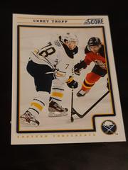 Corey Tropp Hockey Cards 2012 Score Prices