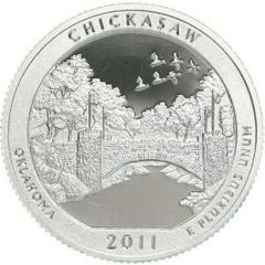 2011 S [CHICKASAW PROOF] Coins America the Beautiful Quarter Prices