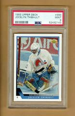 Jocelyn Thibault #394 Hockey Cards 1993 Upper Deck Prices