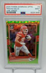 Travis Kelce [Lime Green] #3 Football Cards 2020 Panini Donruss Optic Prices