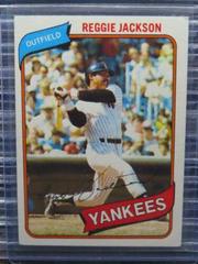 Reggie Jackson Baseball Cards 1980 Topps Prices