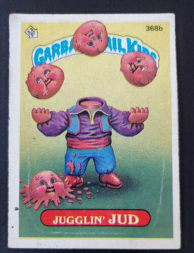 Jugglin' JUD #368b 1987 Garbage Pail Kids