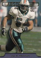 Zach Thomas #122 Football Cards 1999 Playoff Absolute Exp Prices