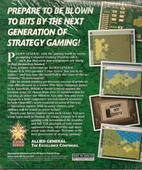 Back Cover | Allied General PC Games