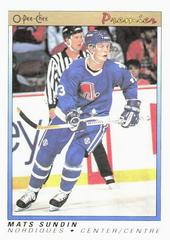 Mats Sundin Hockey Cards 1990 O-Pee-Chee Premier Prices
