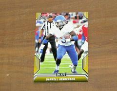Darrell Henderson [Gold] #15 Football Cards 2019 Leaf Draft Prices