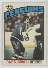 Dave Burrows #83 Hockey Cards 1976 O-Pee-Chee Prices
