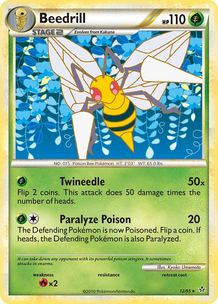 Beedrill #12 Pokemon Unleashed