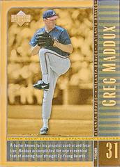 Greg Maddux Baseball Cards 2000 Upper Deck Legends Prices