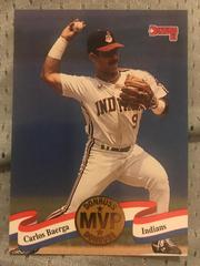 Carlos Baerga #MVP-16 Baseball Cards 1993 Panini Donruss Mvps Prices