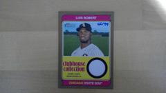 Luis Robert Baseball Cards 2023 Topps Heritage Clubhouse Collection Relics Prices
